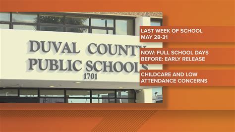 20 of Graduation rates, DCPS is one of the top schools in the region. . What time is early release for duval county schools